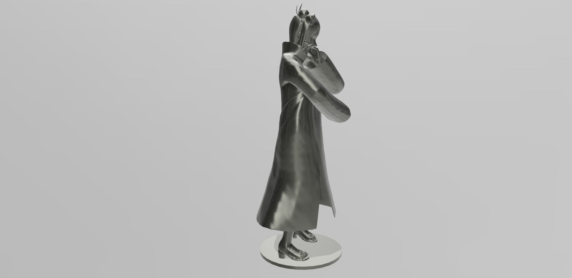 Konan from Naruto Shippuden 3D print model_4