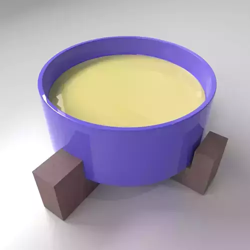 Cat Bowl with Liquid 2