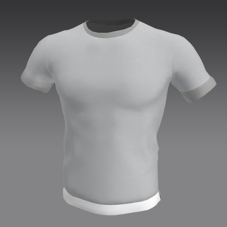 Remera OBJ t shirt Texture_4