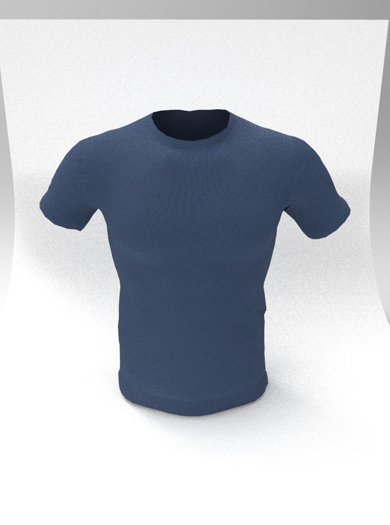 Remera OBJ t shirt Texture_1