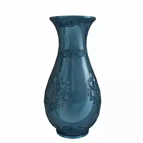 The ceramic vase