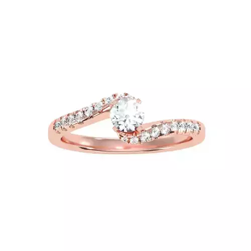 Women solitaire ring 3dm 10size stl render detail  3D print model