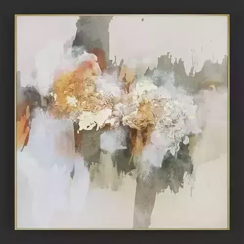 Pictures35 abstract painting in frame