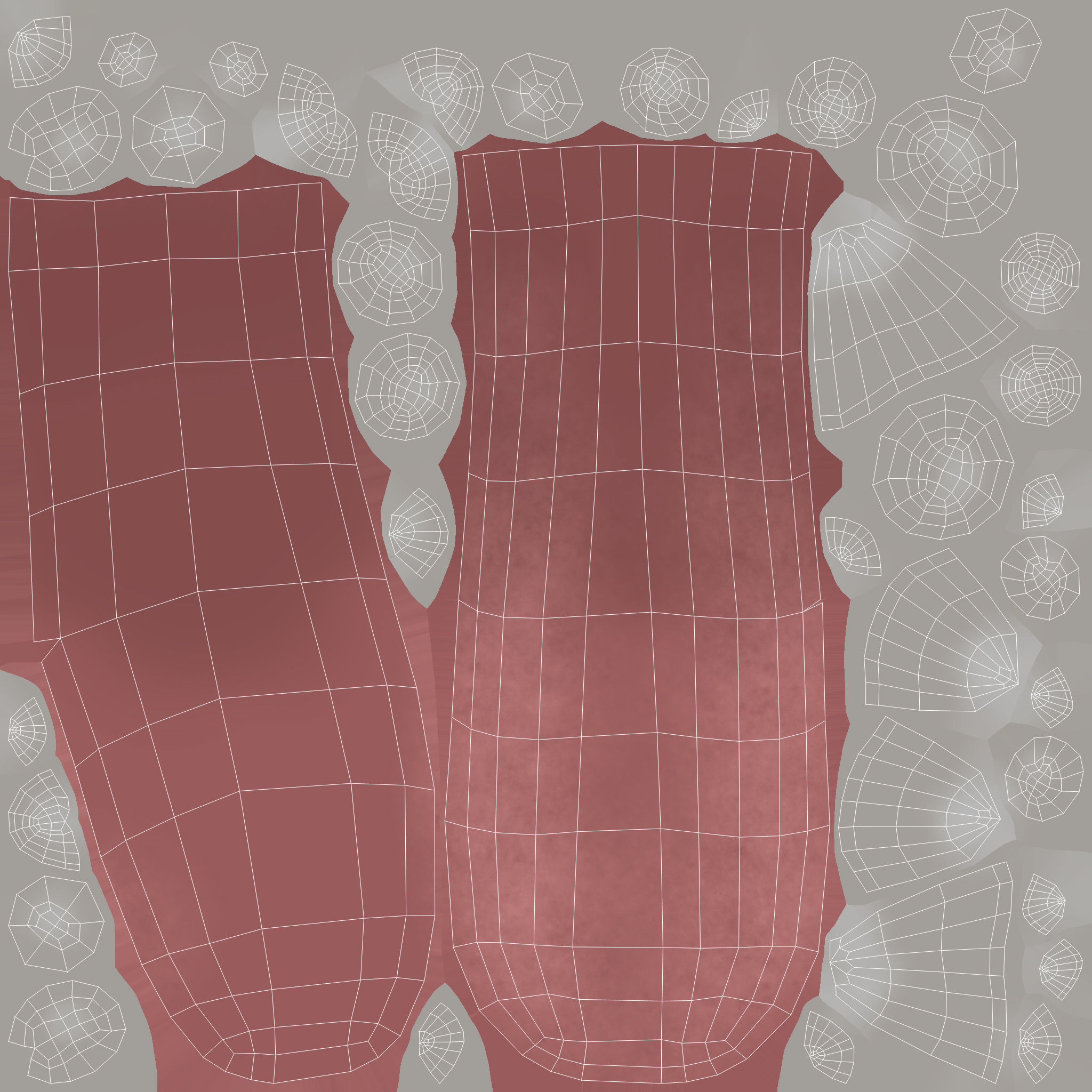 Wolf Game Model Low-poly 3D model_18