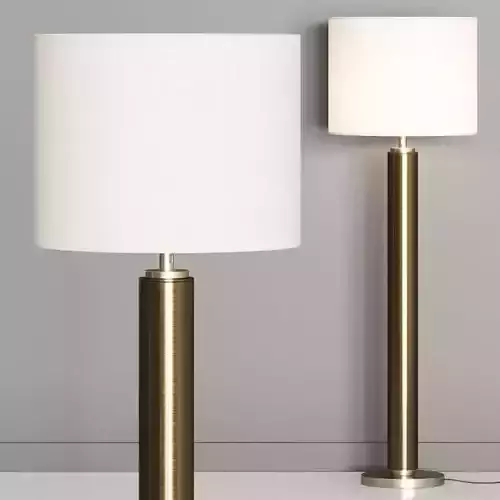 West Elm SpringHill Suites Pillar FLoor Lamp
