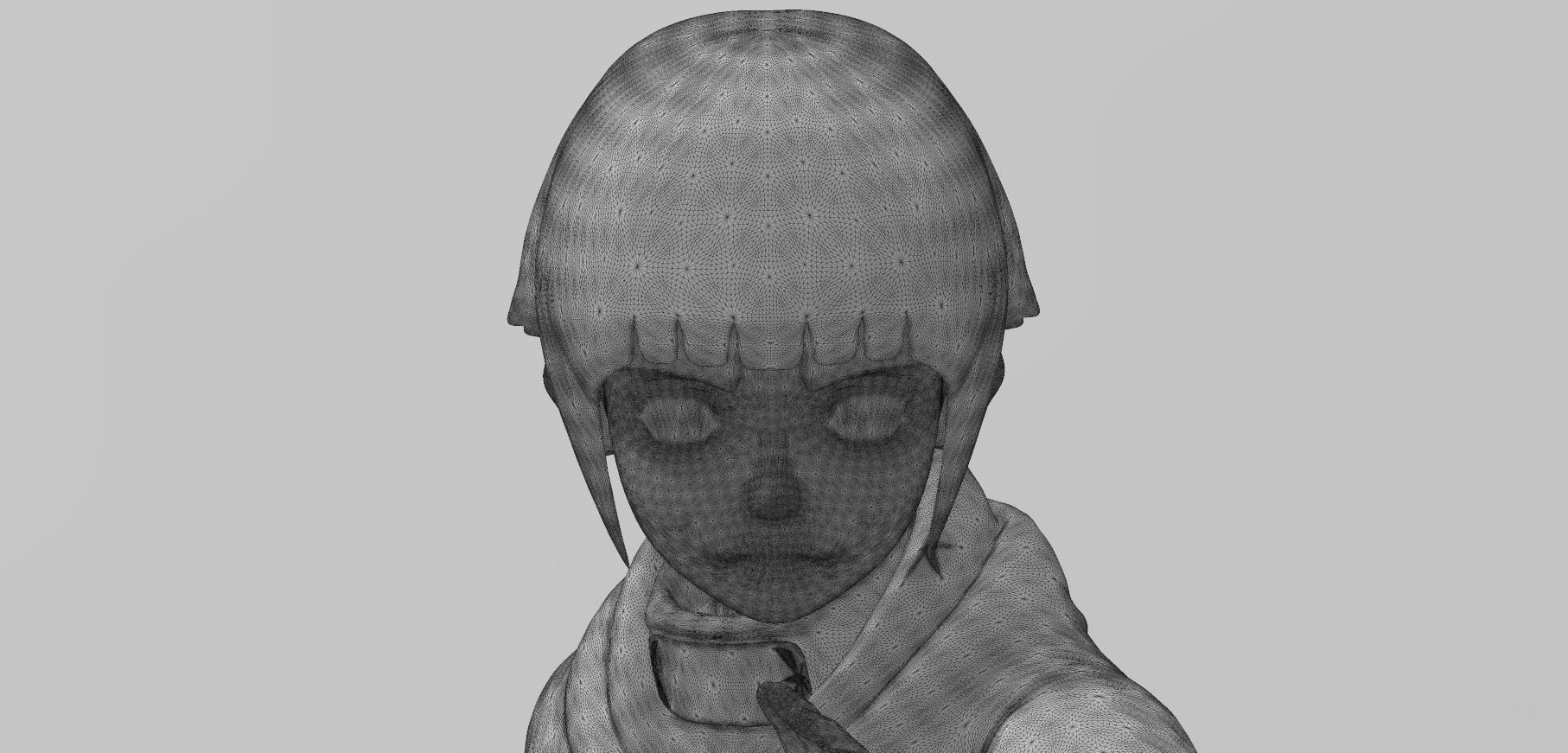 Hinata Hyuga from Naruto 3D print model_5