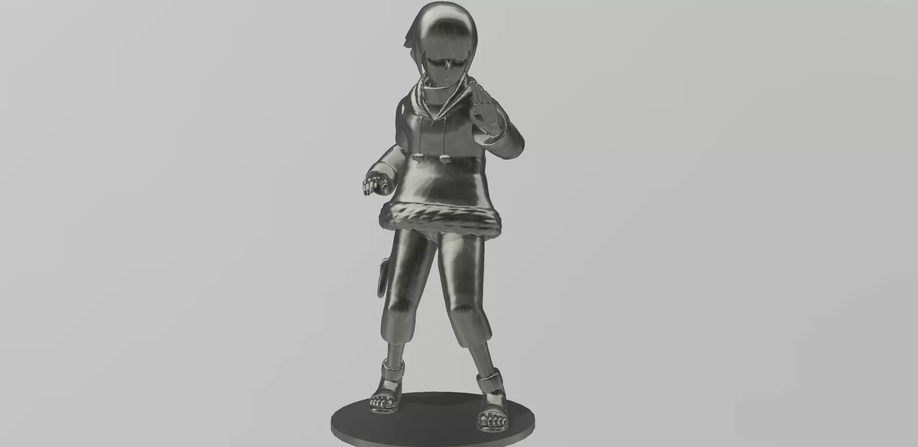 Hinata Hyuga from Naruto 3D print model_0