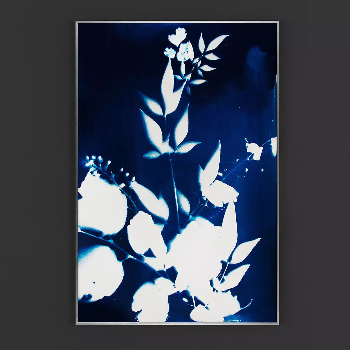 Pictures50 inkjet flower Low-poly 3D model_0