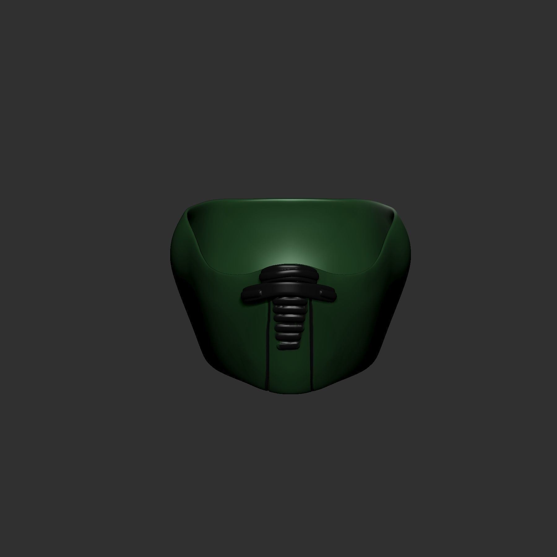 Gas mask helmet 3D model 3D model_2