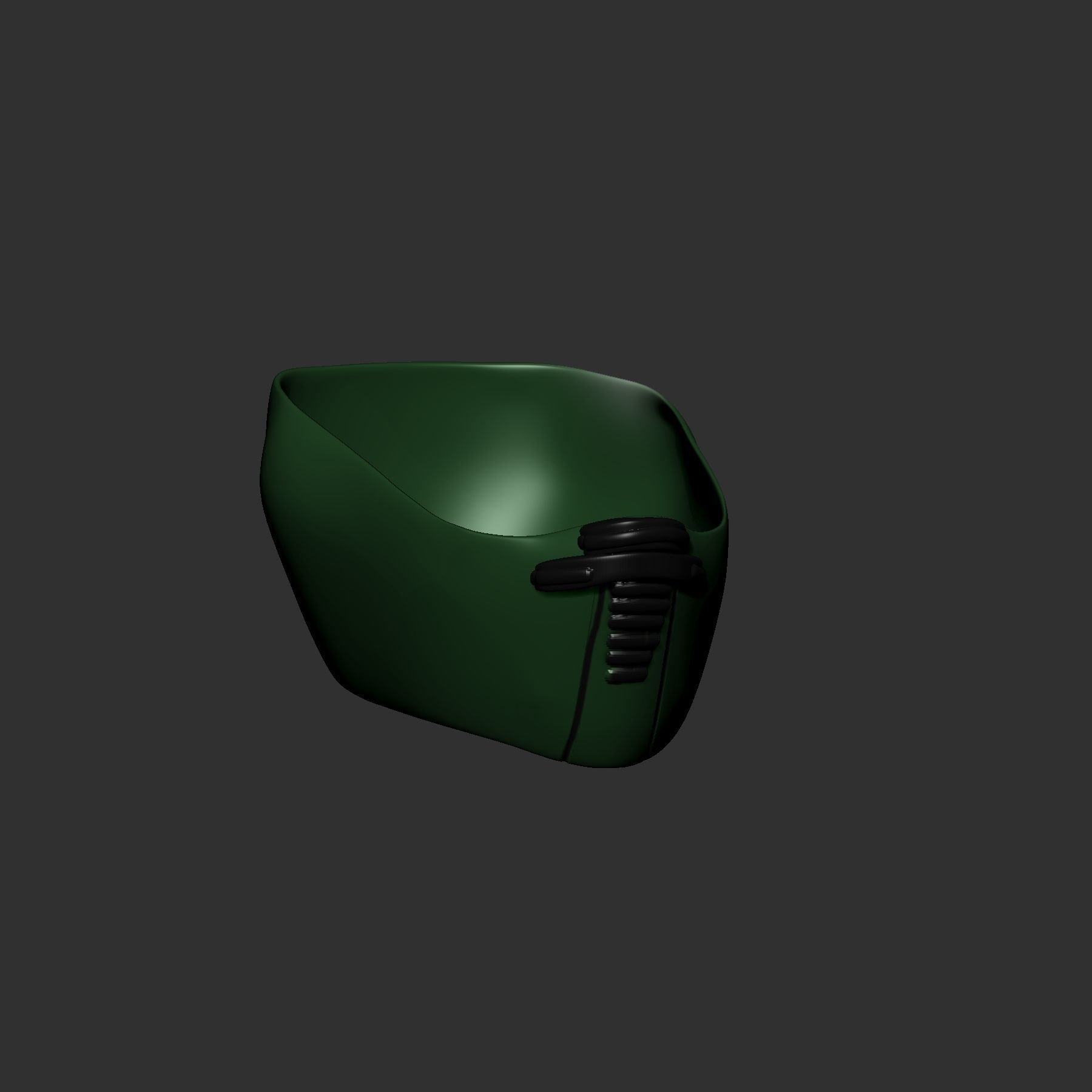 Gas mask helmet 3D model 3D model_4