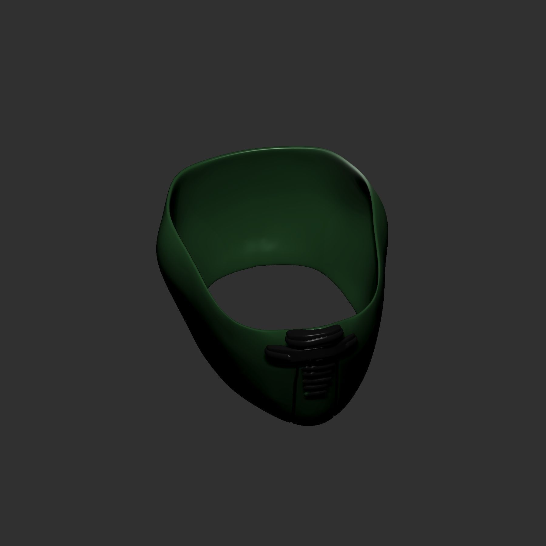 Gas mask helmet 3D model 3D model_5