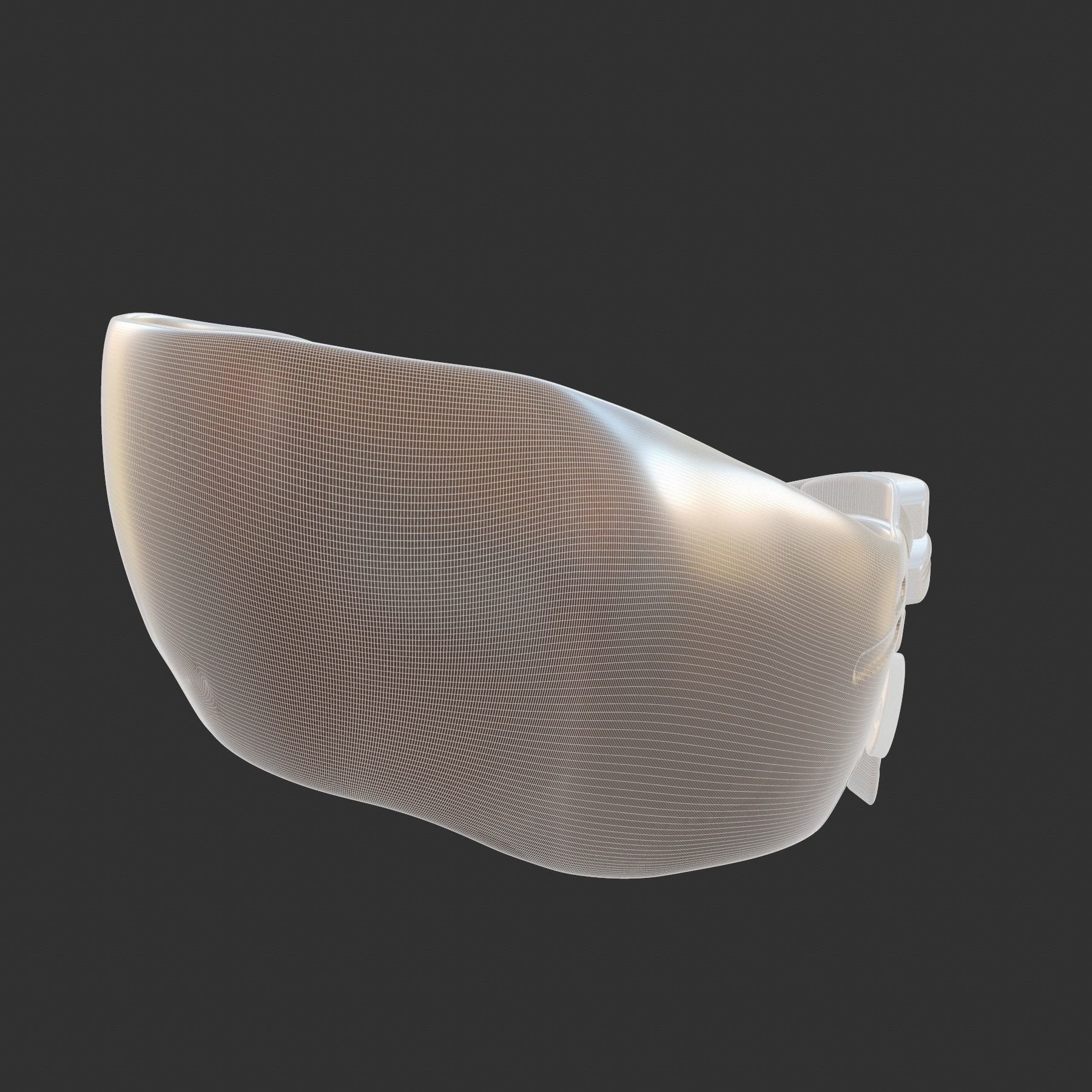 Gas mask helmet 3D model 3D model_6