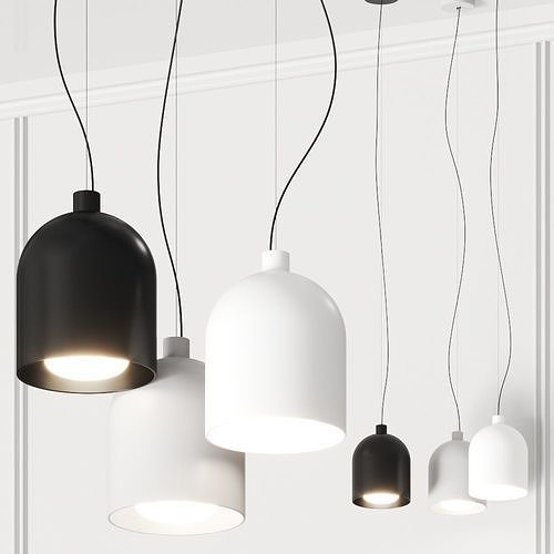 Delta Light Mantello Pendant Lamp 3D model