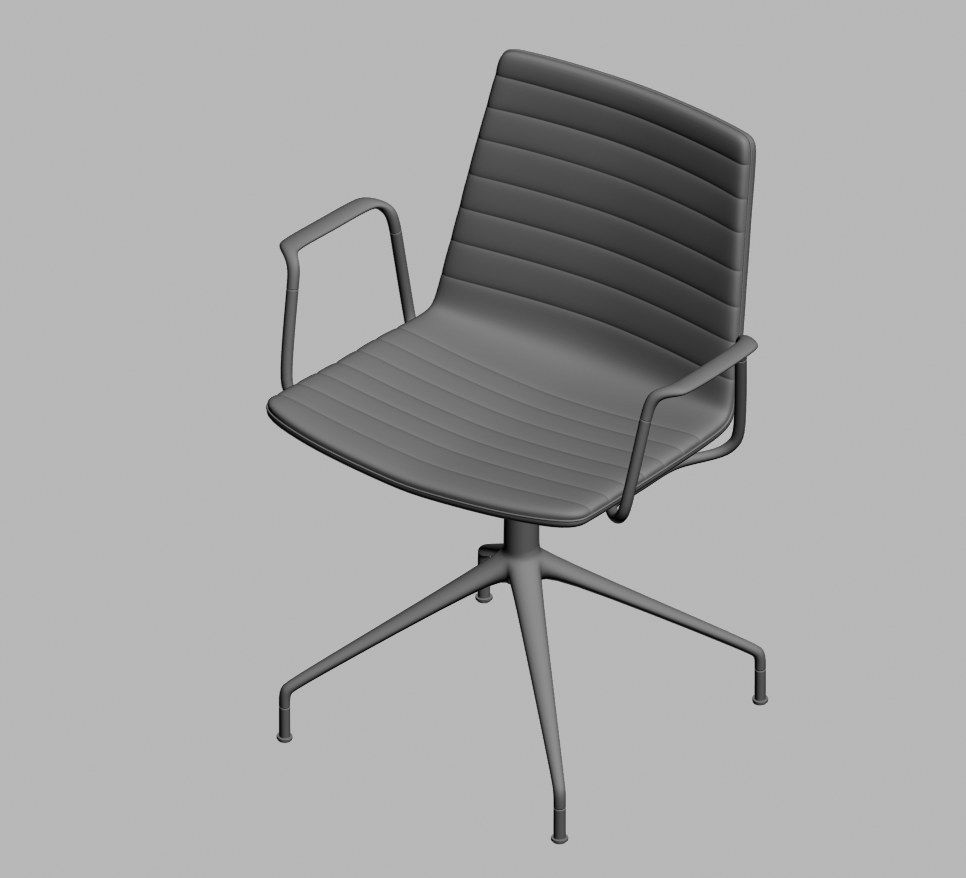 office chair 21 3D model_10