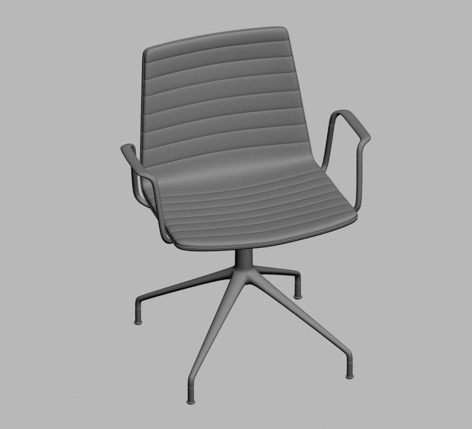 office chair 21 3D model_4