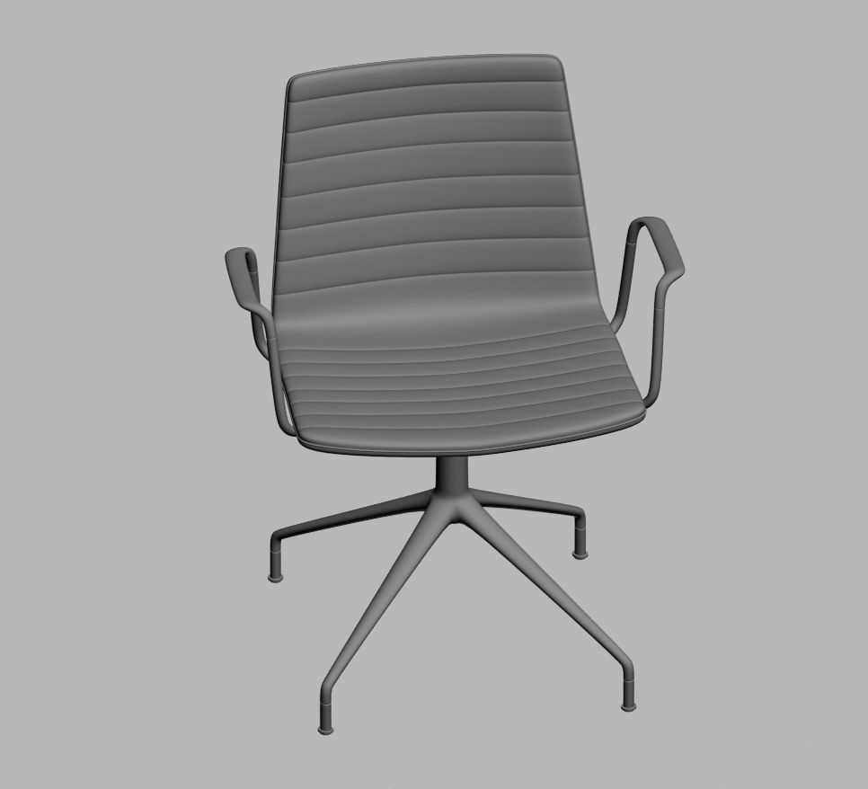 office chair 21 3D model_5