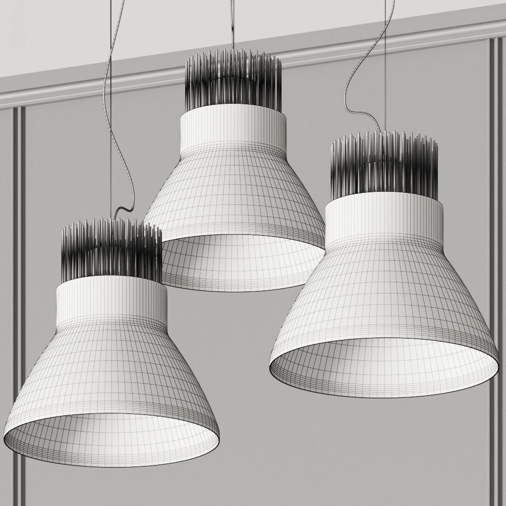 Flos Light Bell Pendant Lamp 3D model_1
