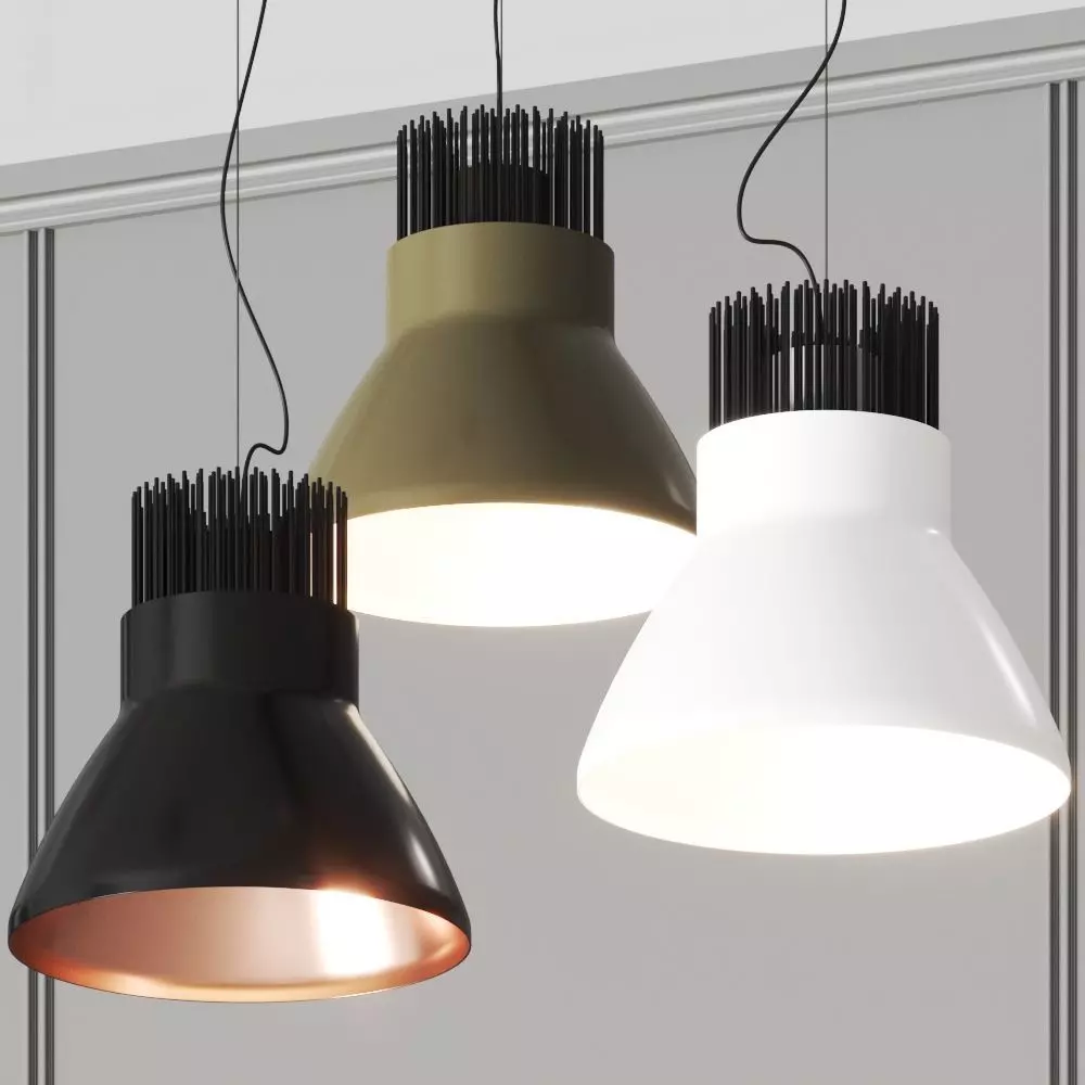 Flos Light Bell Pendant Lamp 3D model_0