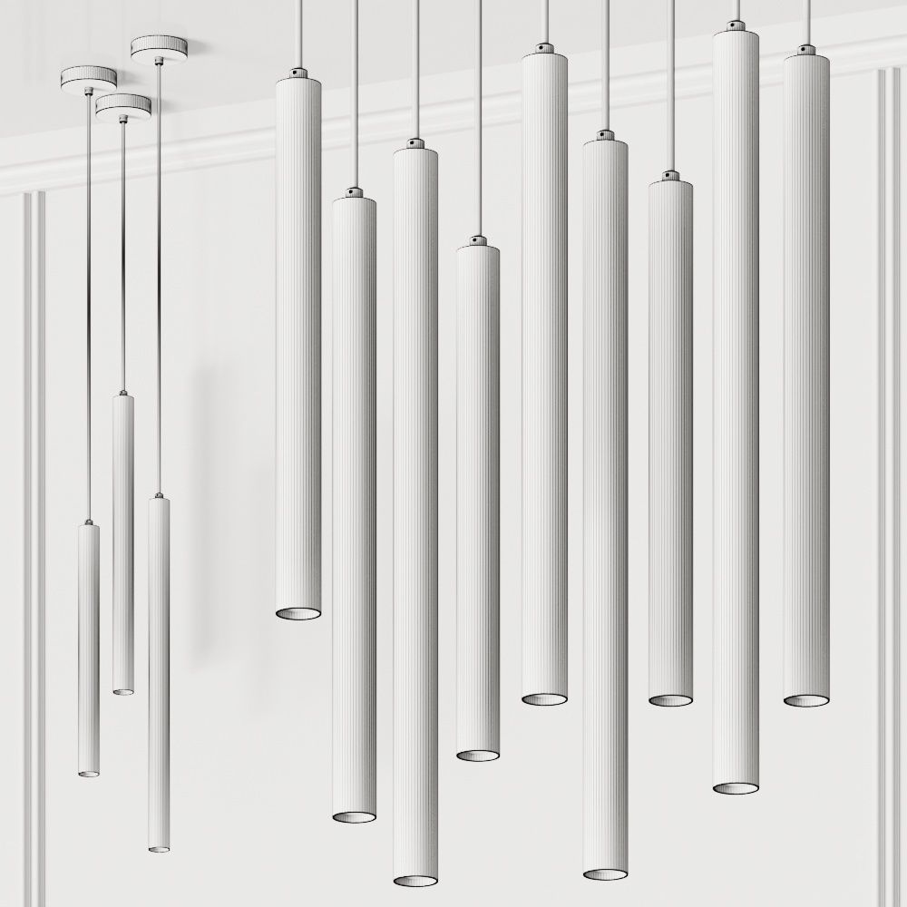 Norr11 Pipe Pendant Lamps 3D model_1