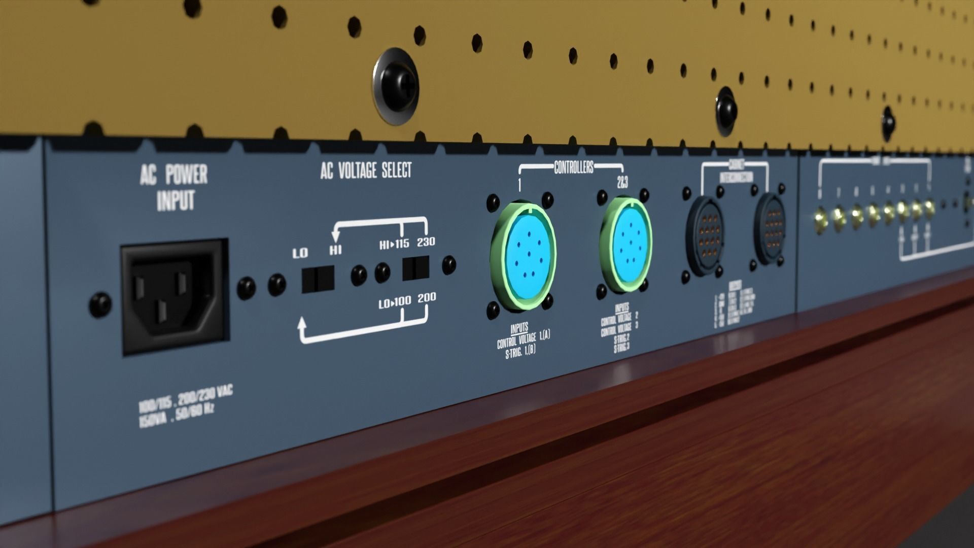 Synthesizer Moog Modular 55 3D model_6