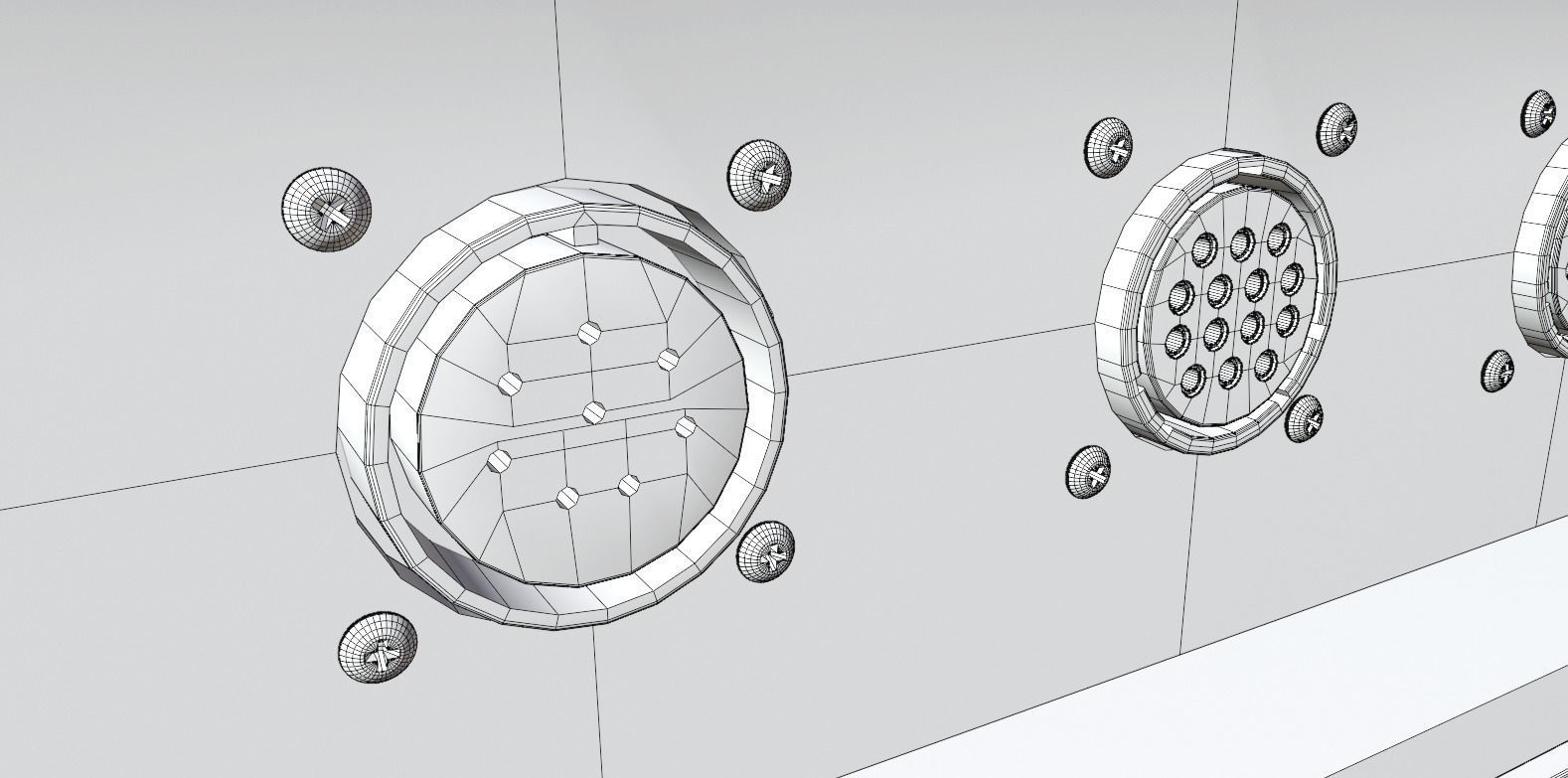 Synthesizer Moog Modular 55 3D model_13
