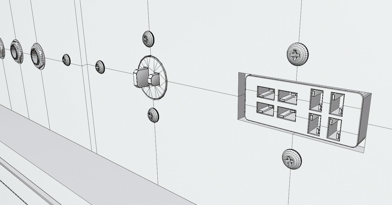 Synthesizer Moog Modular 55 3D model_12