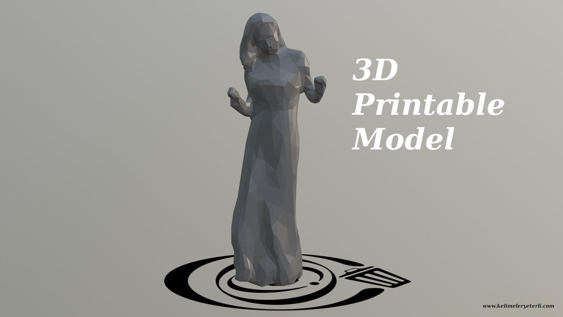 Human 082 LP R Low-poly 3D model_4