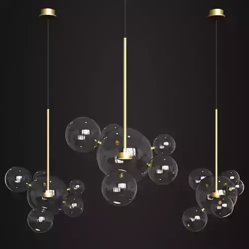 Giopato Coombes Bolle Pendant 6 Bubbles 3D model