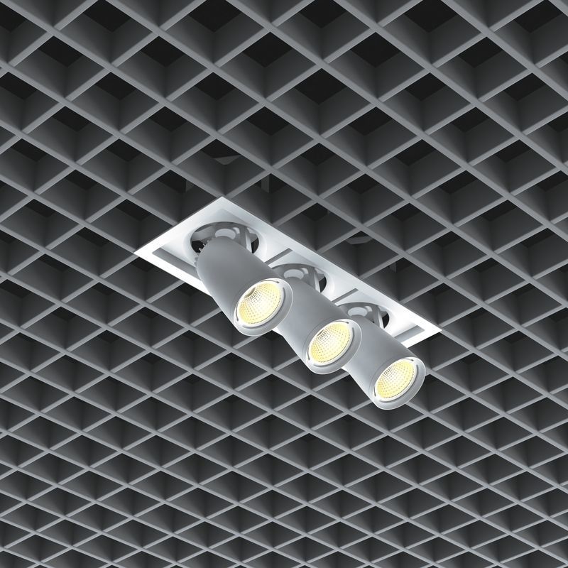 Modular ceiling 3D model_17