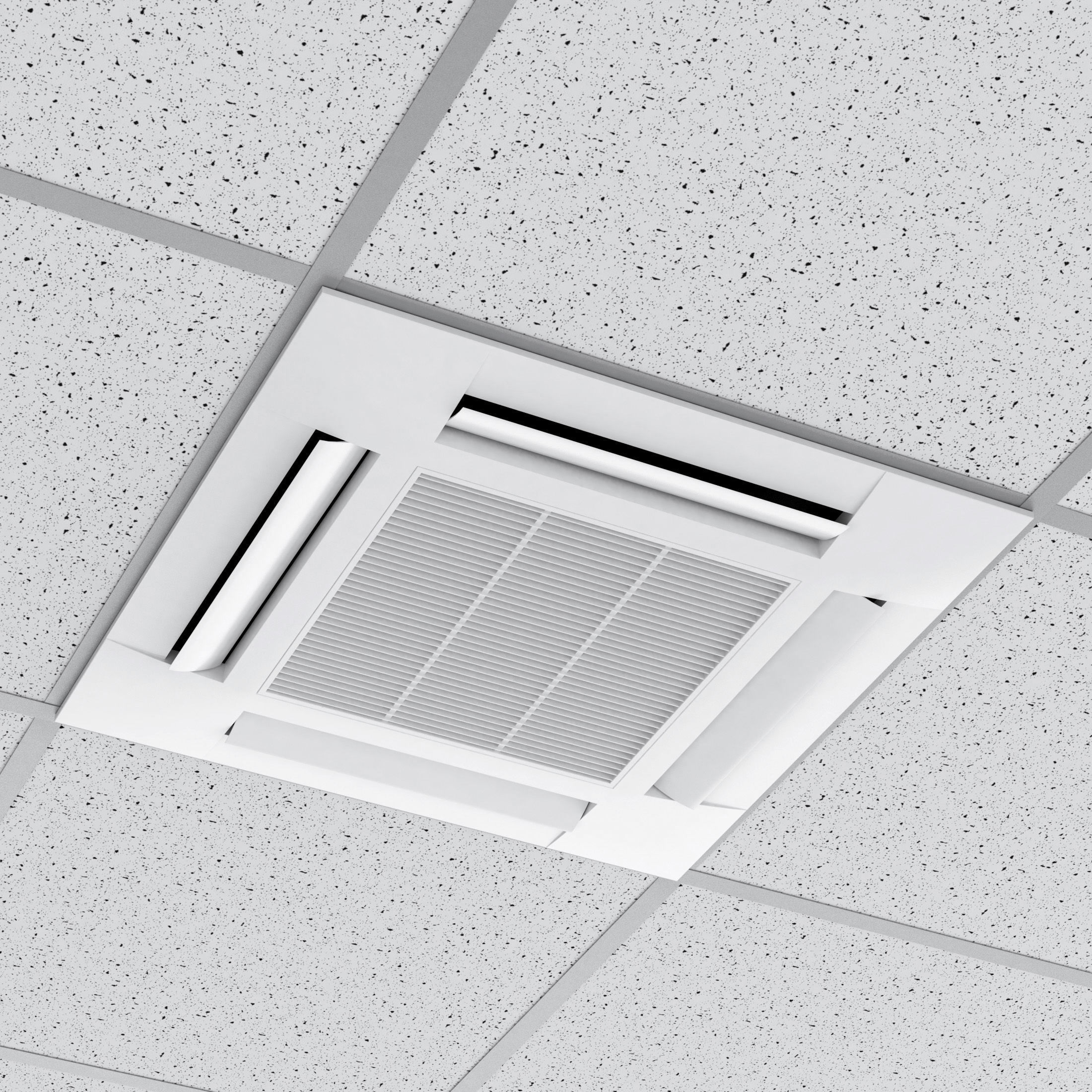 Modular ceiling 3D model_26