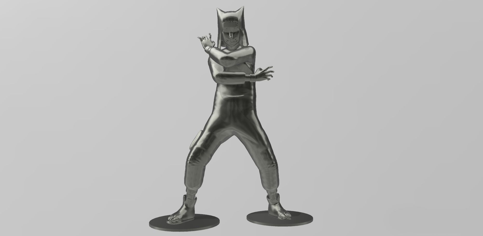 Kankuro from Naruto 3D print model_6