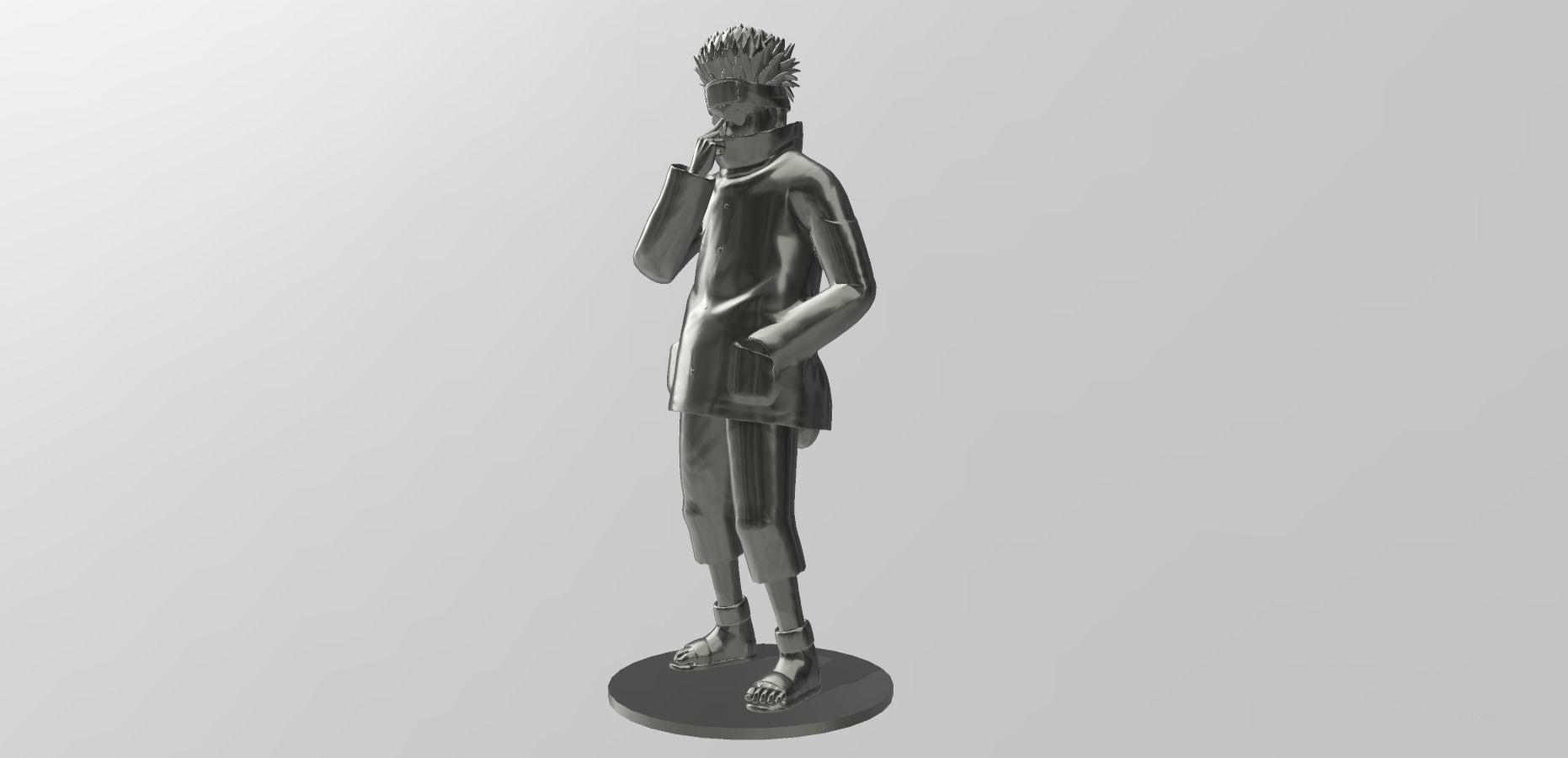 Shino Aburame from Naruto 3D print model_1