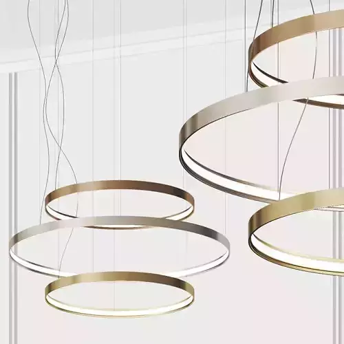 Panzeri Zero Round Pendant Lamps