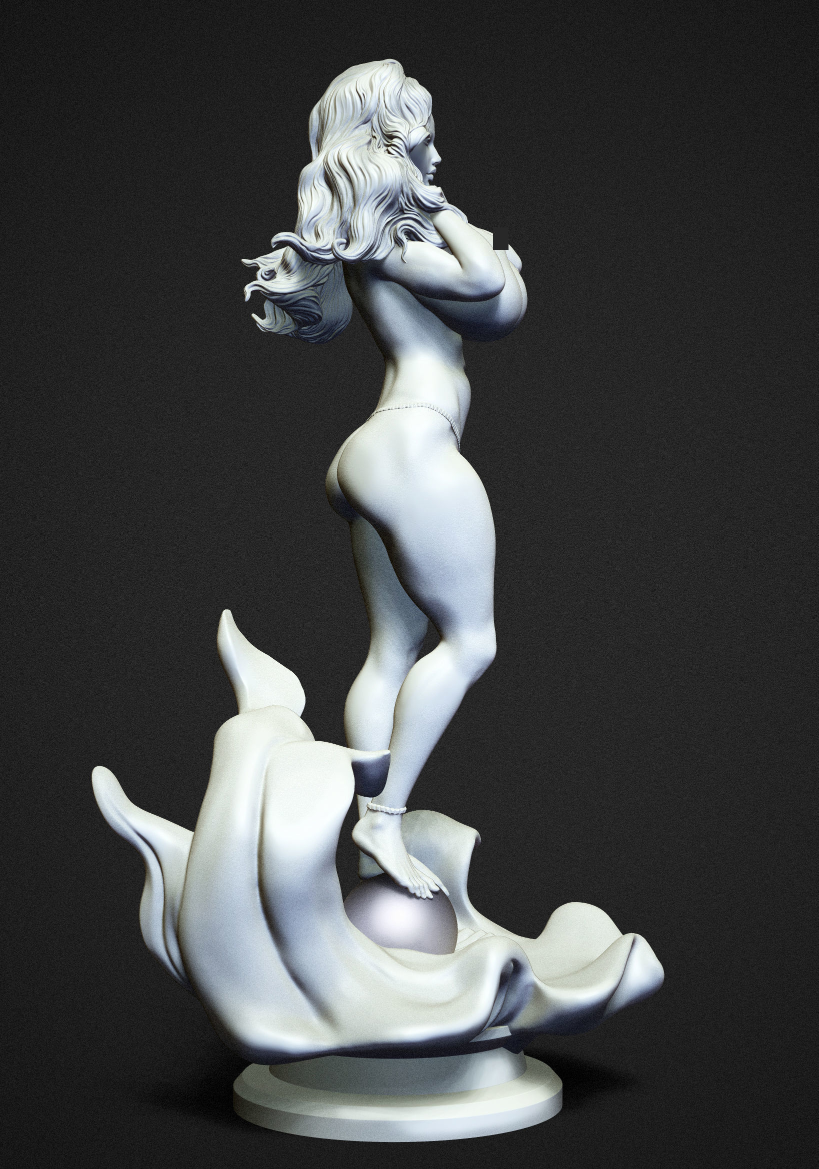 Venus of the XXIst century 3D print model_9