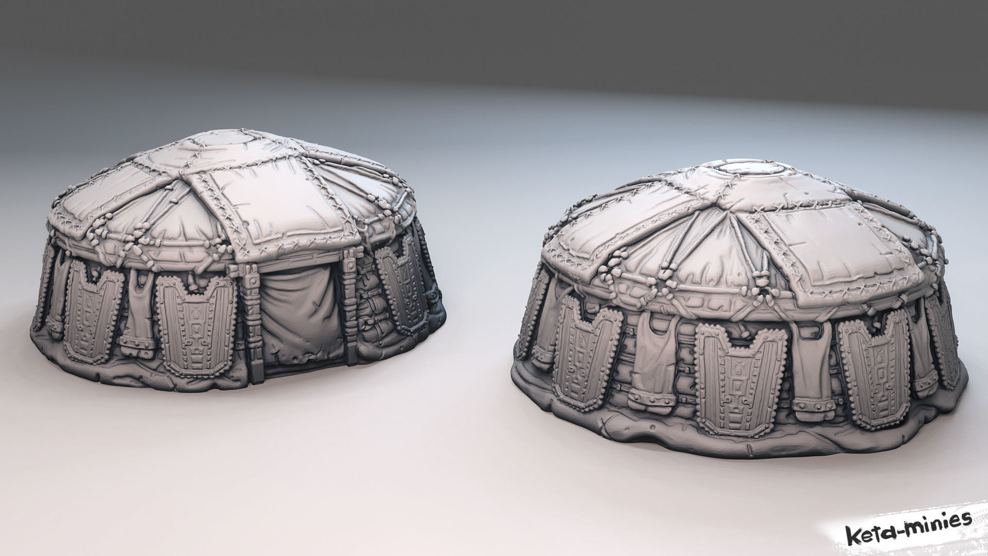 Dwarf camp kit Free 3D print model_1