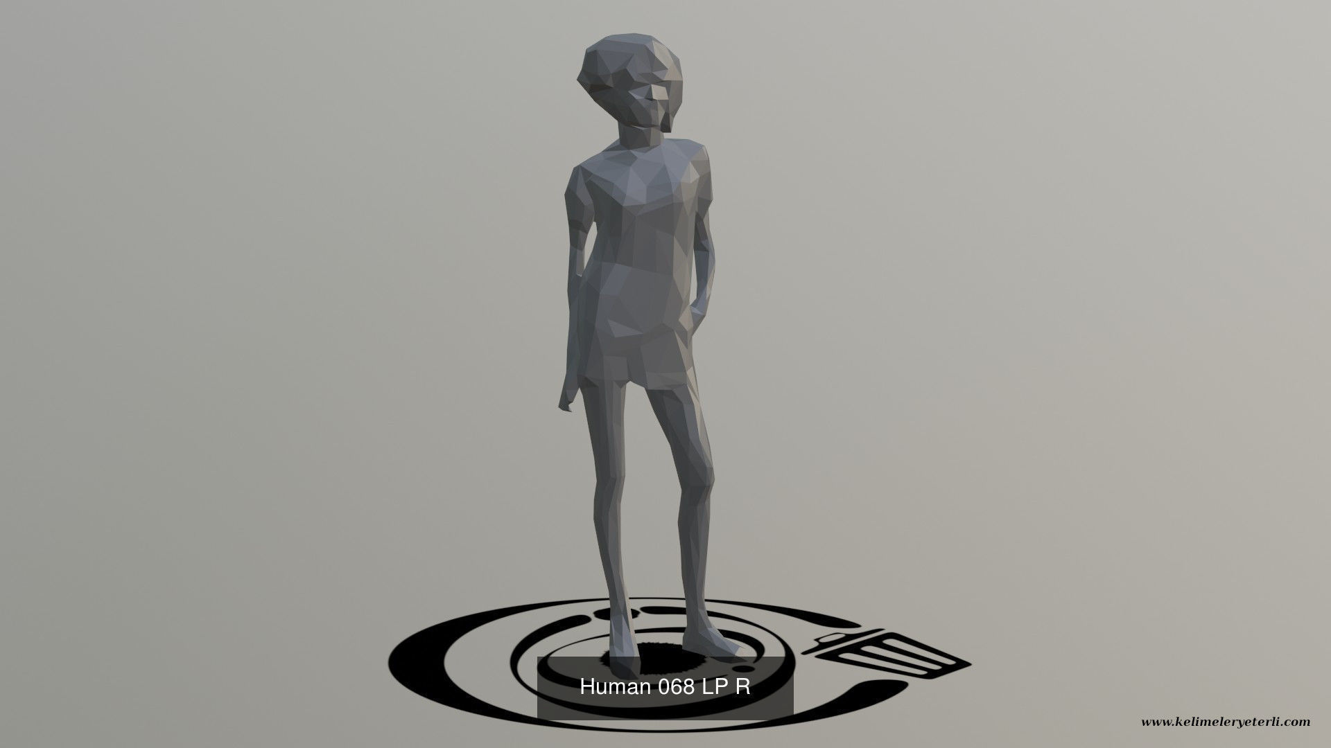 Low Poly People Pack 007 - 10 Pieces R 3D Model Collection_12