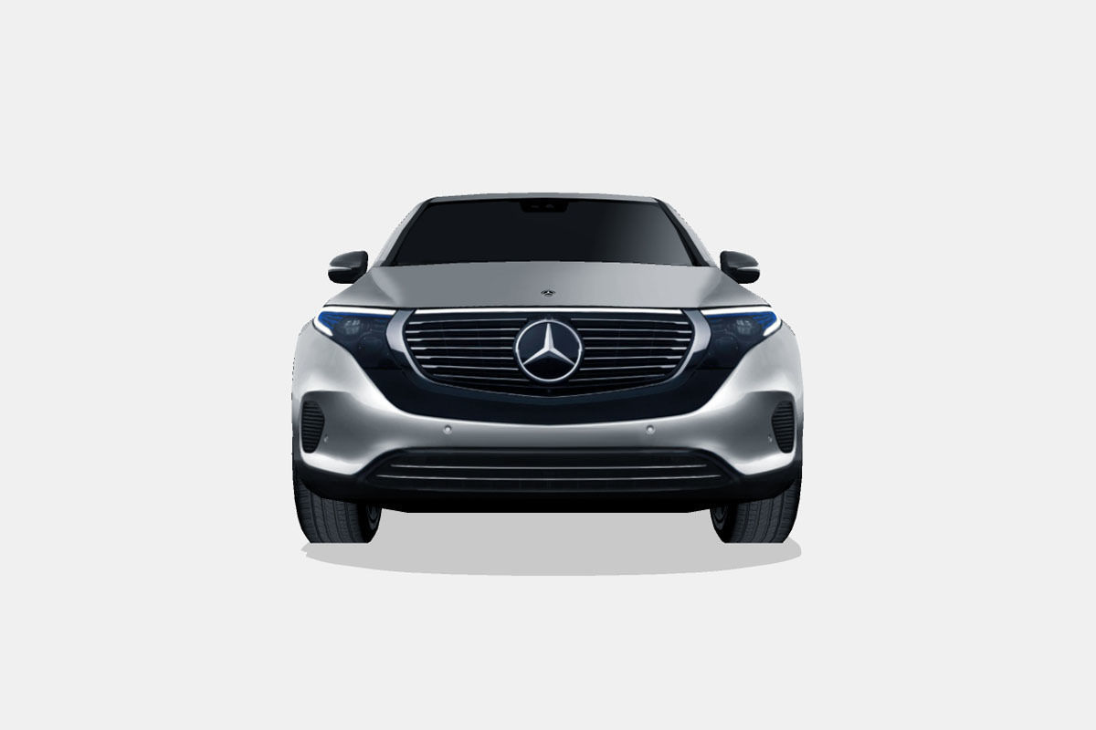 Mercedes-Benz EQC 2020 Low-poly 3D model_3