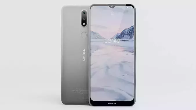 Nokia 2 4 3D model