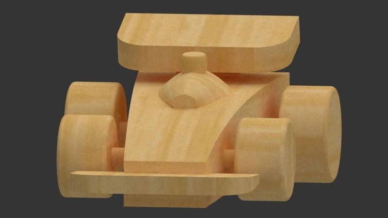 F1 Toy 3D model_4