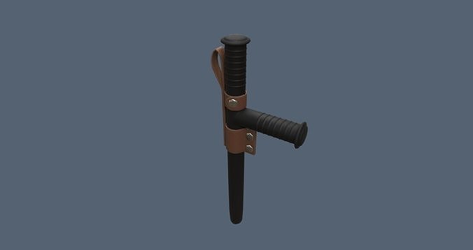 Police Baton 3D model