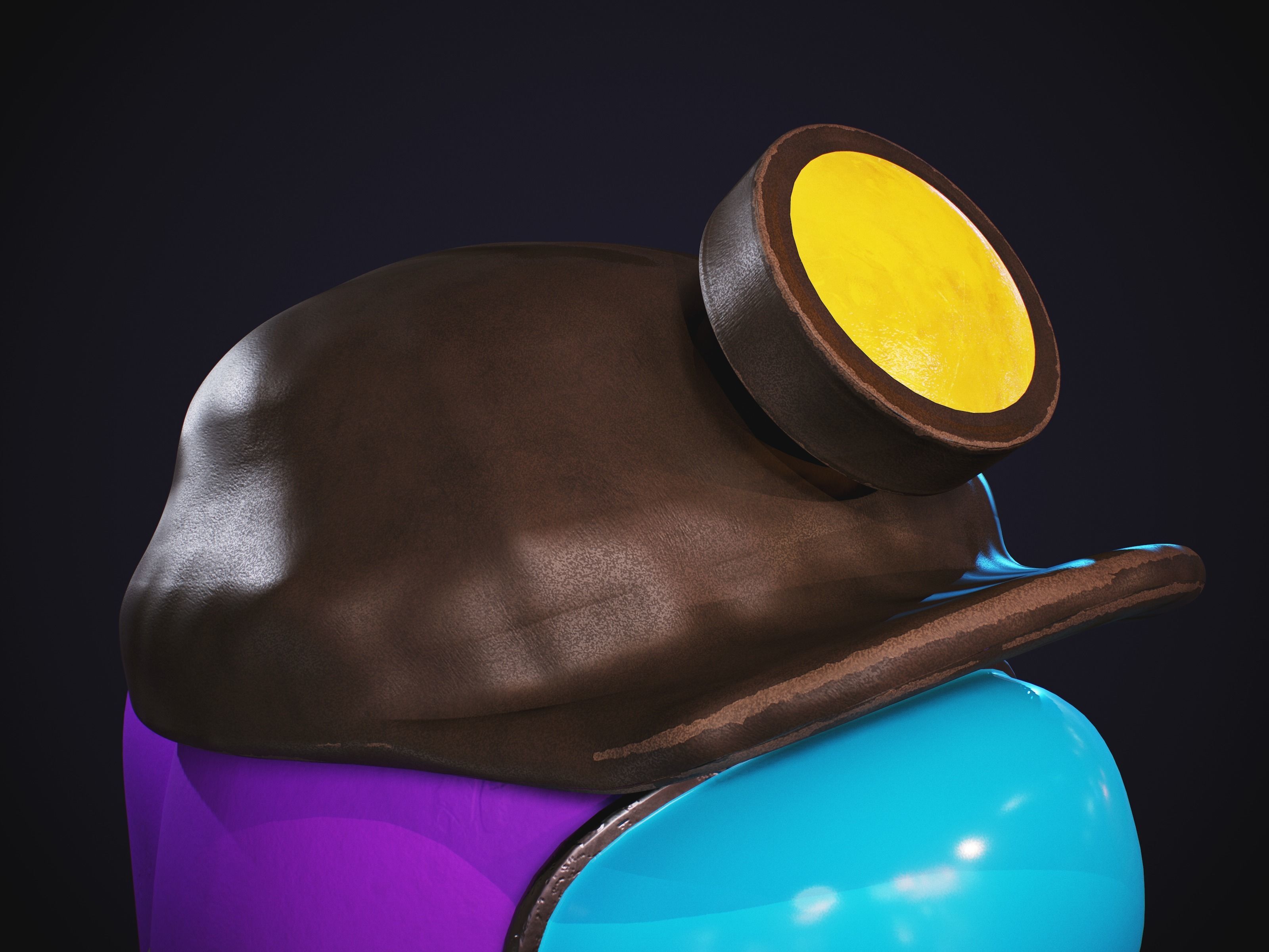 Among Us Skins Pack  Low-poly 3D model_43