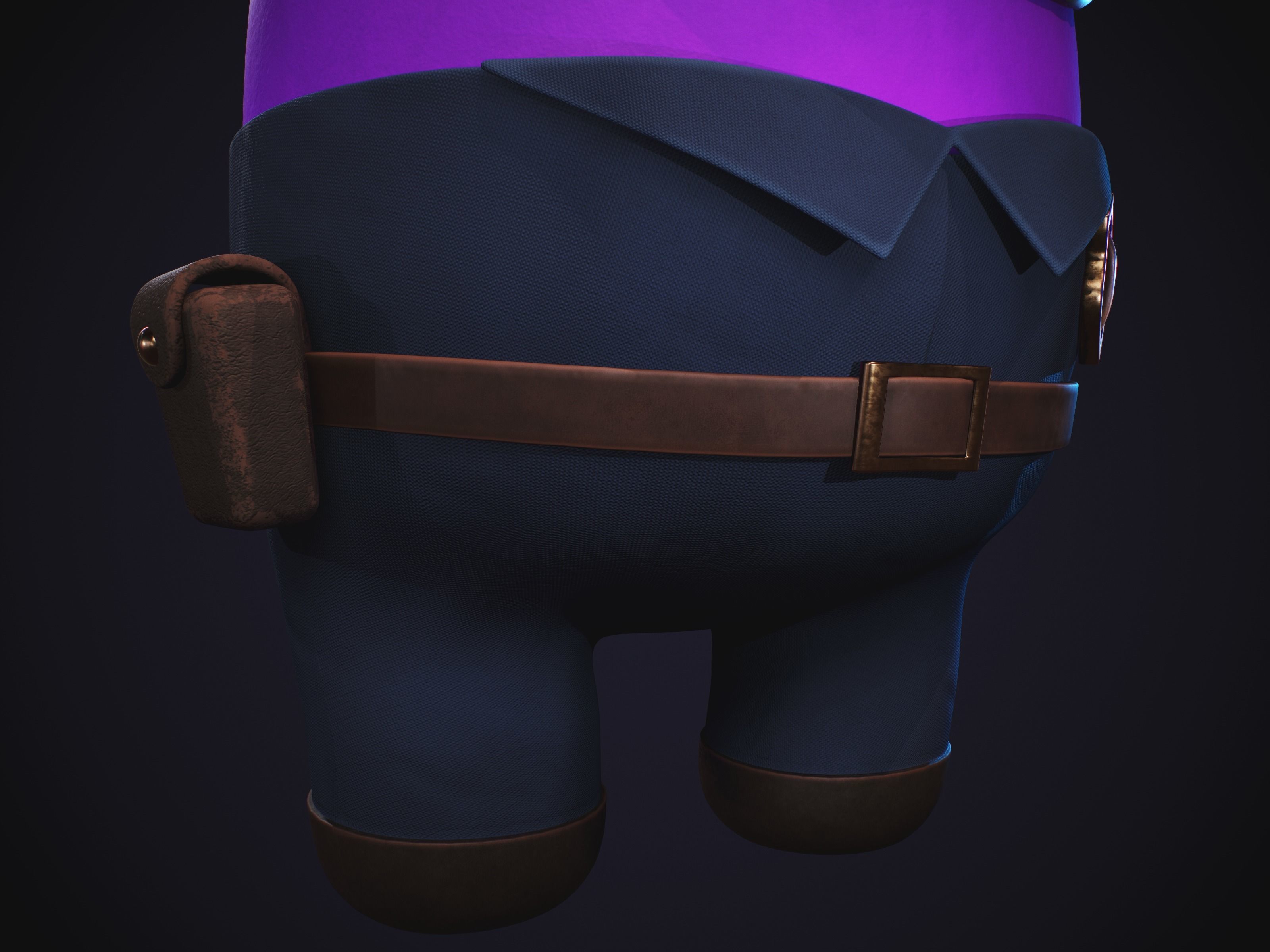 Among Us Skins Pack  Low-poly 3D model_52