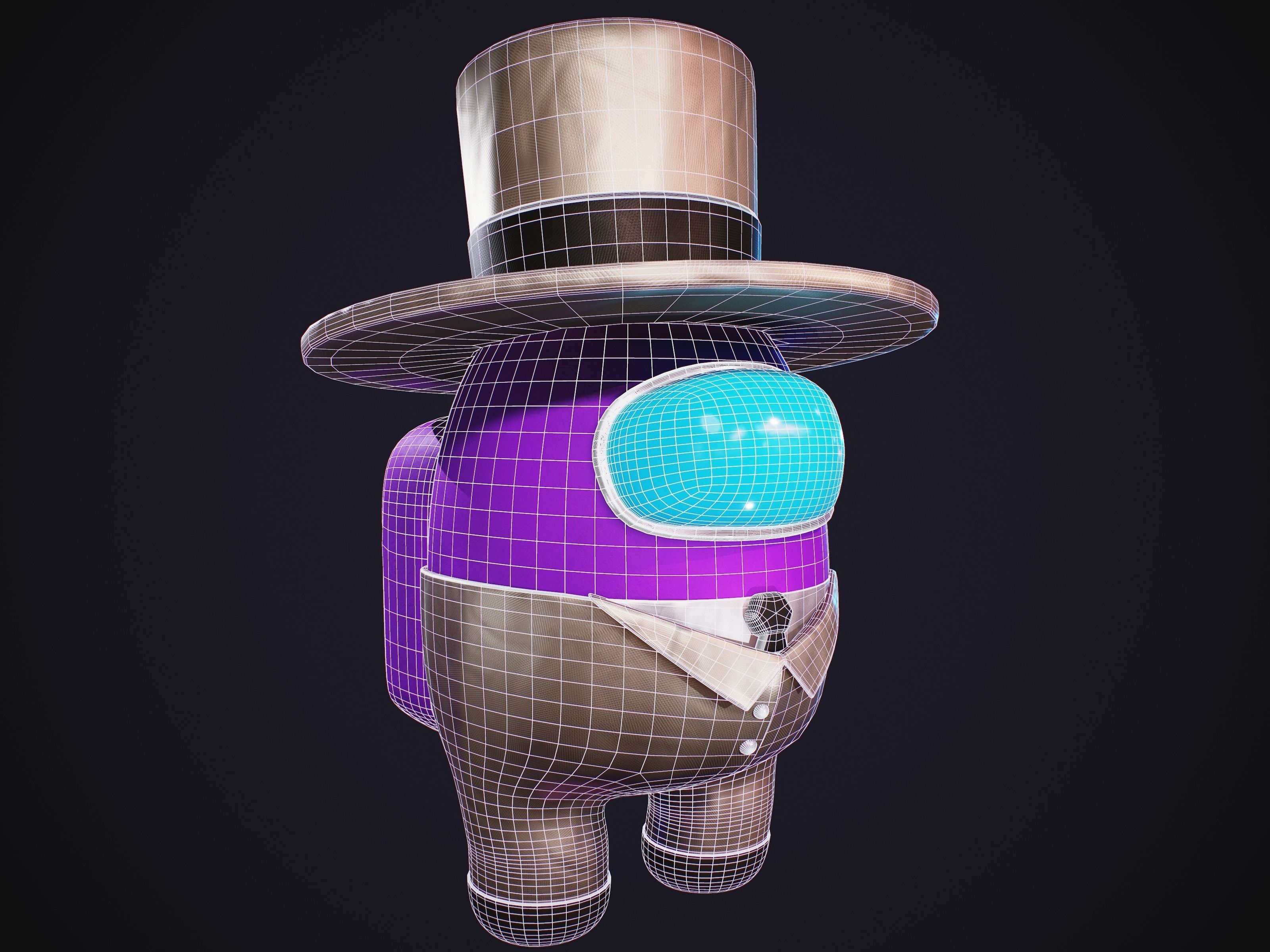 Among Us Skins Pack  Low-poly 3D model_67