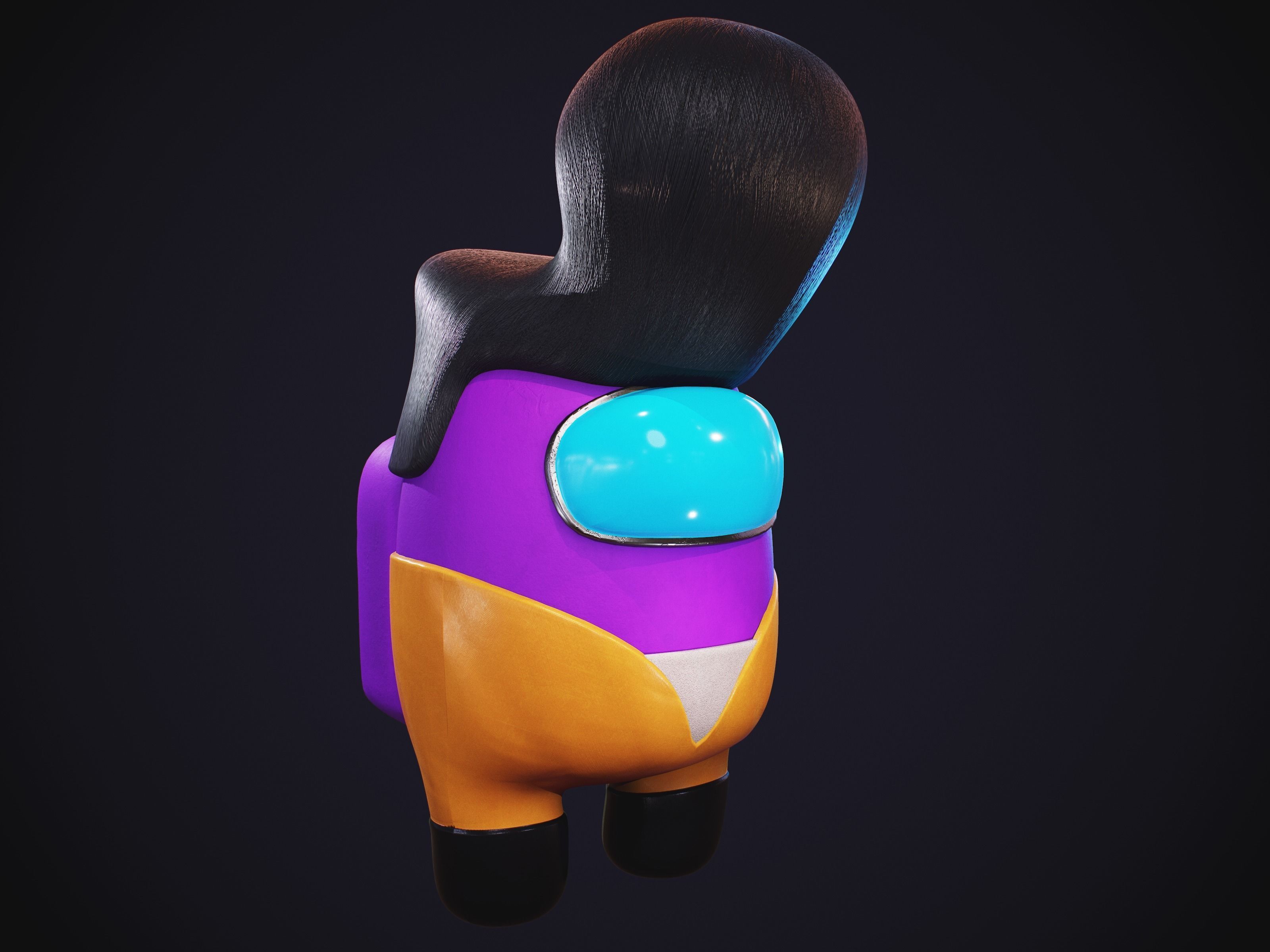 Among Us Skins Pack  Low-poly 3D model_71