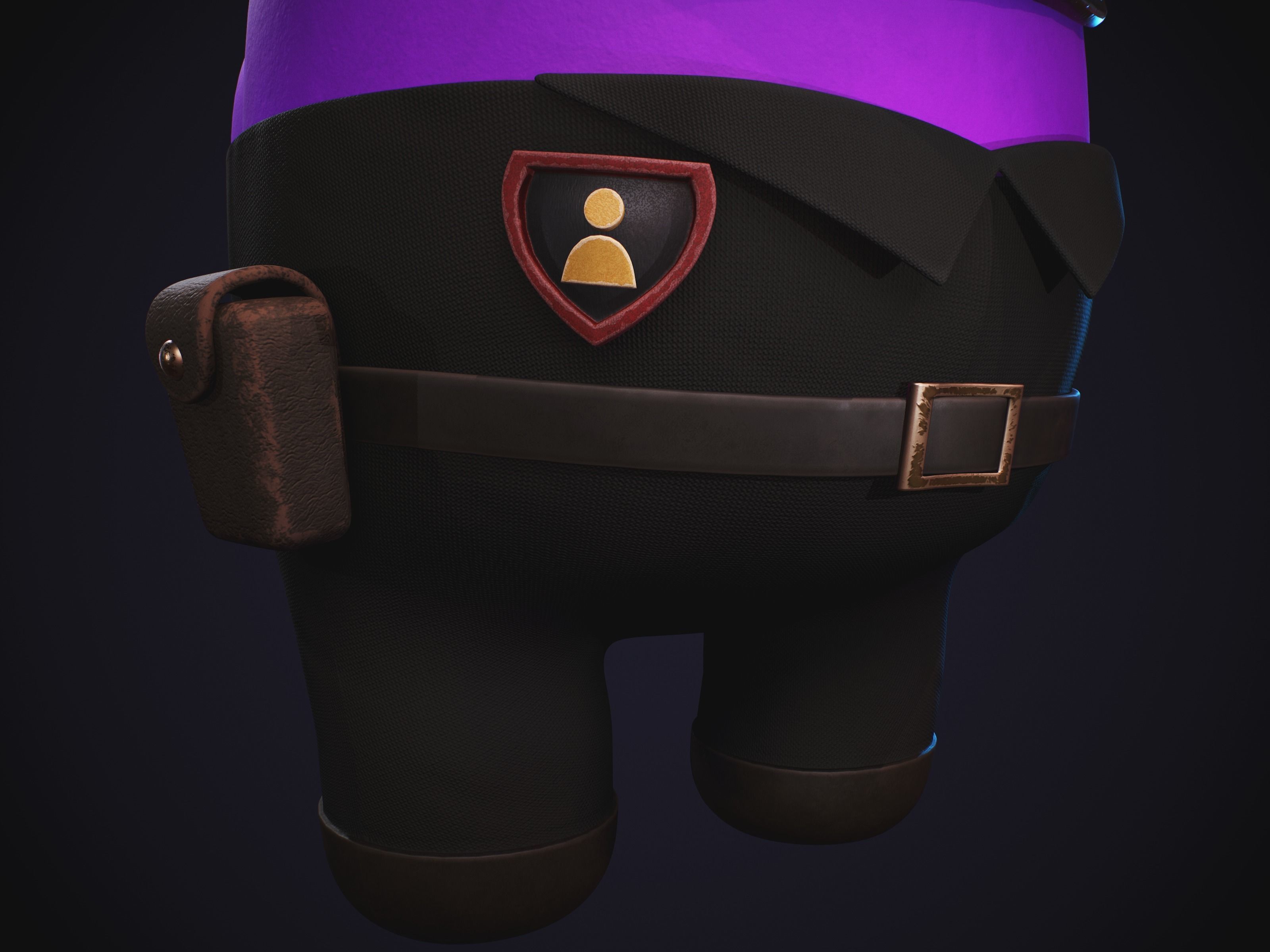 Among Us Skins Pack  Low-poly 3D model_63