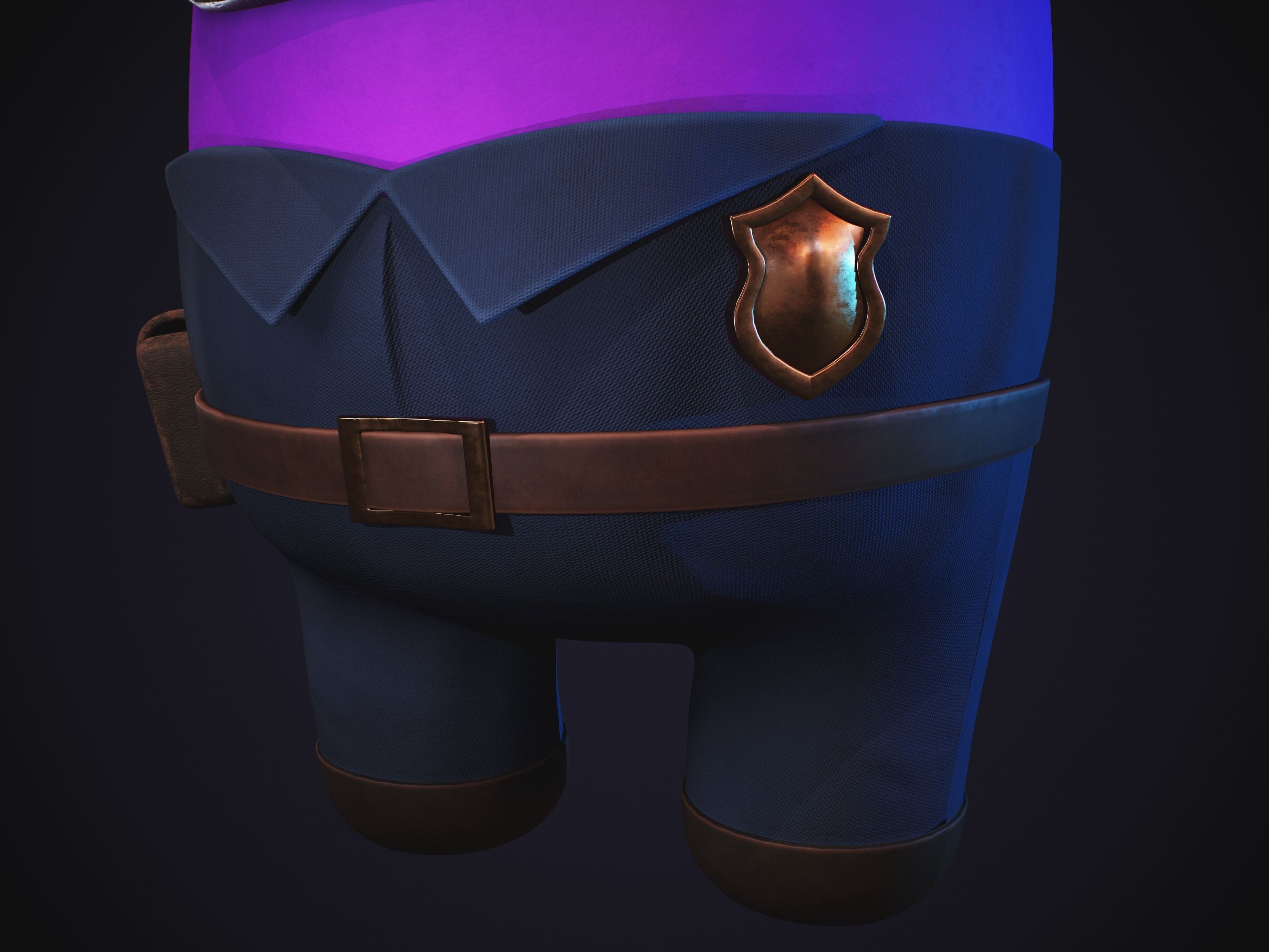 Among Us Skins Pack  Low-poly 3D model_53