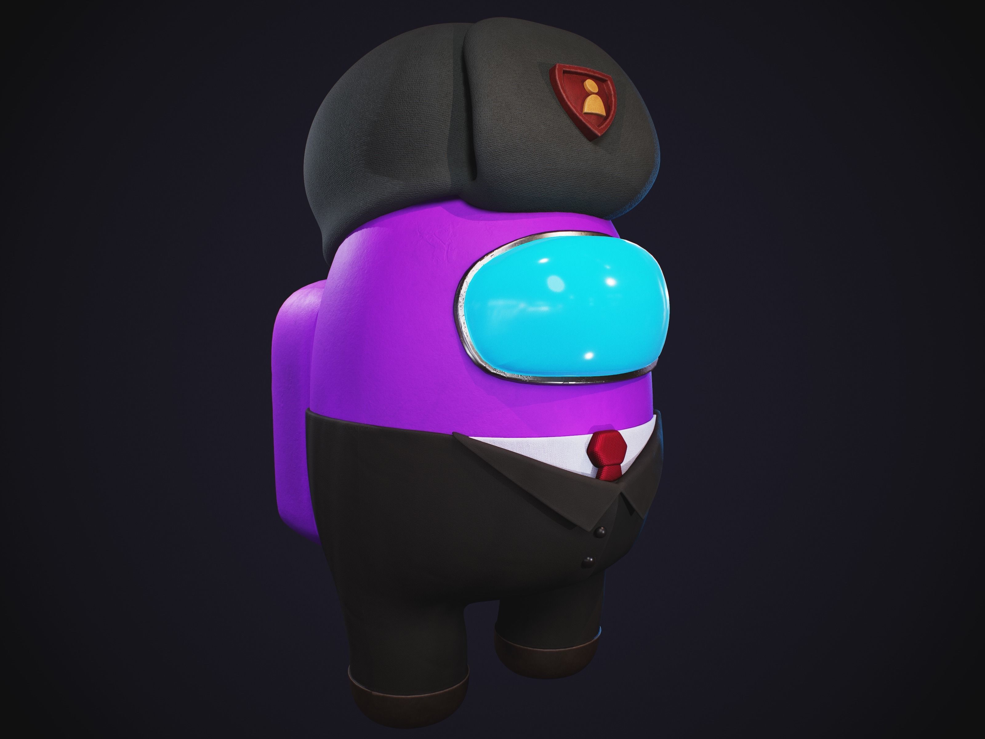 Among Us Skins Pack  Low-poly 3D model_56