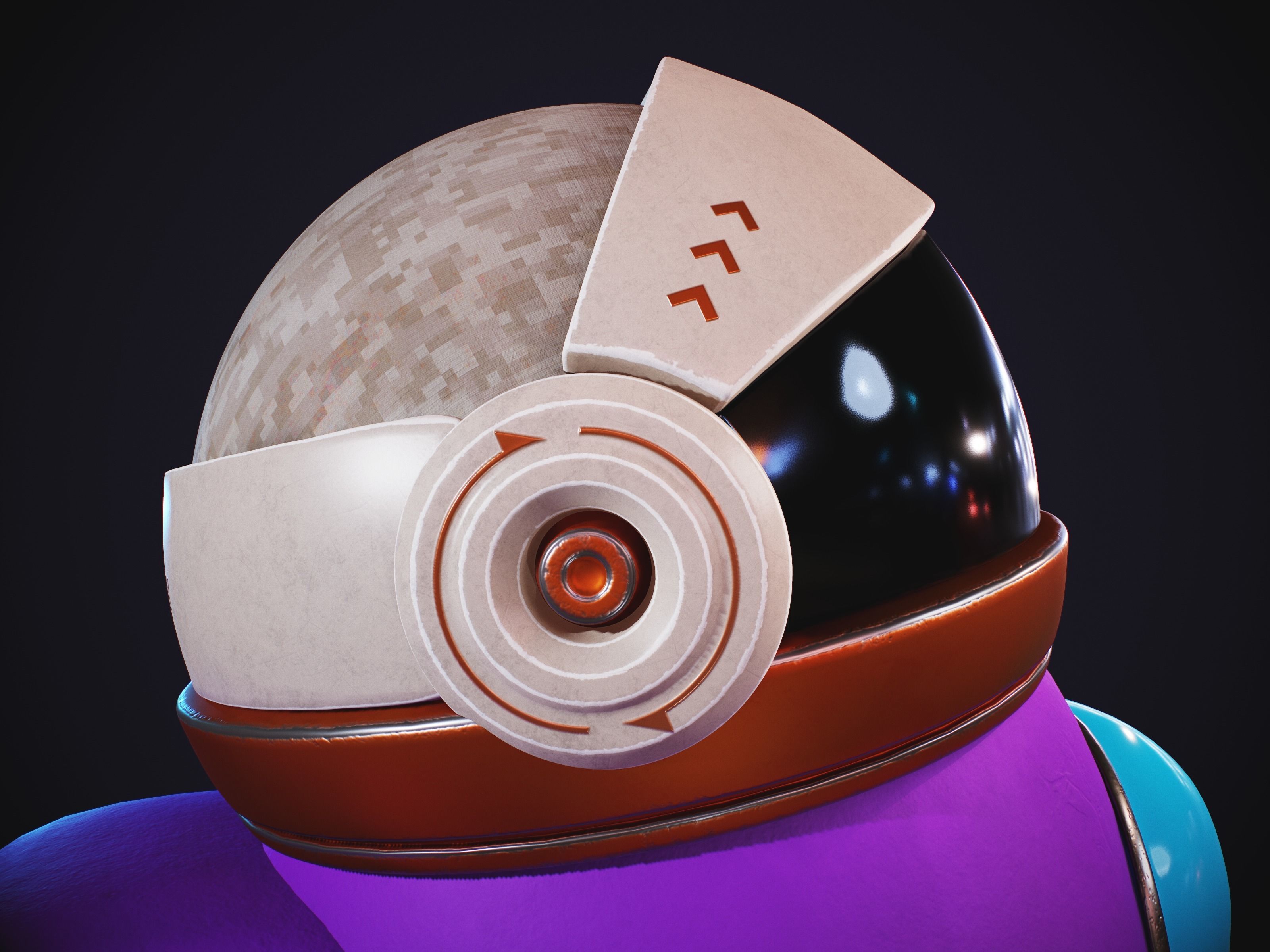 Among Us Skins Pack  Low-poly 3D model_11