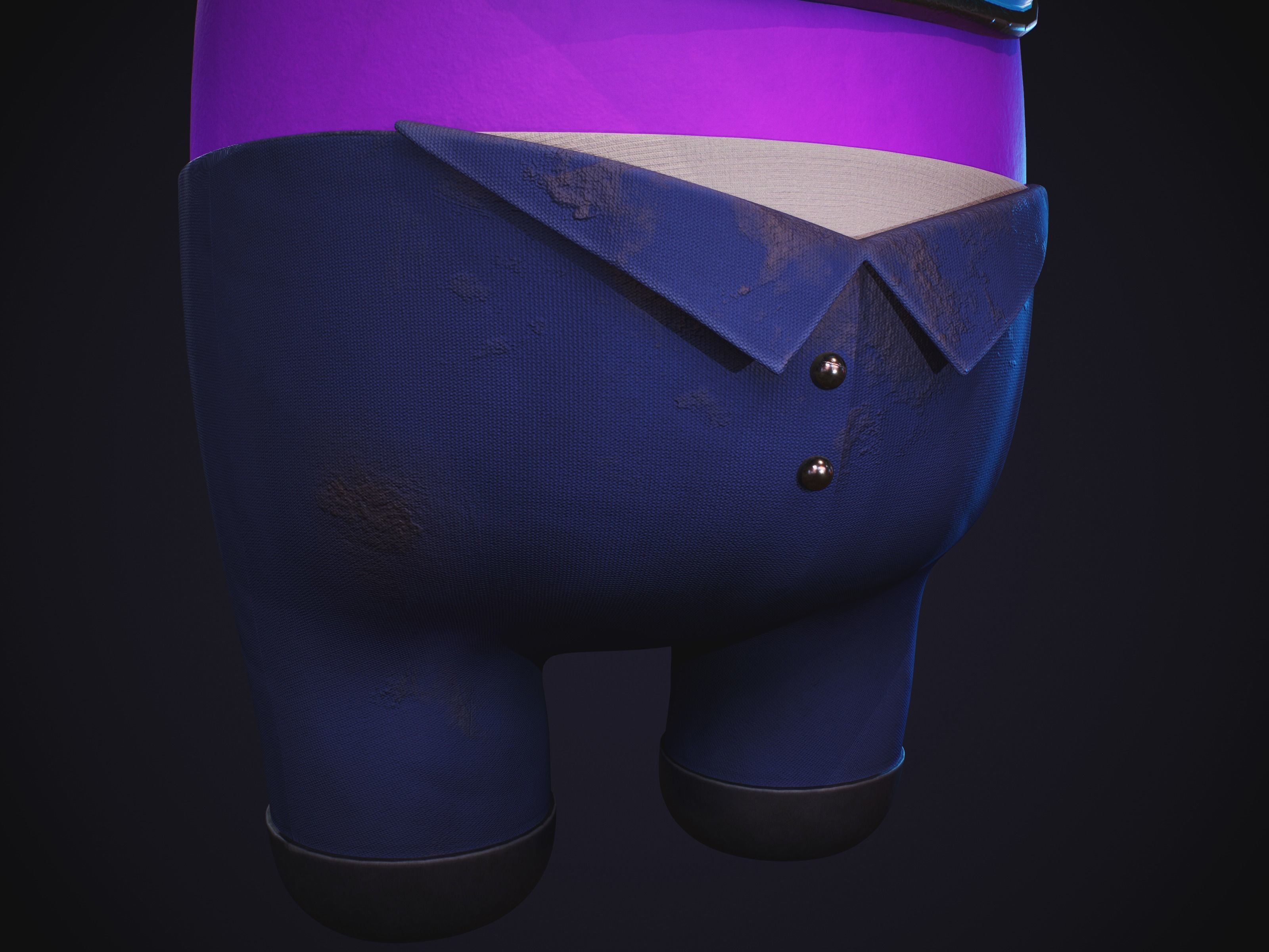 Among Us Skins Pack  Low-poly 3D model_47