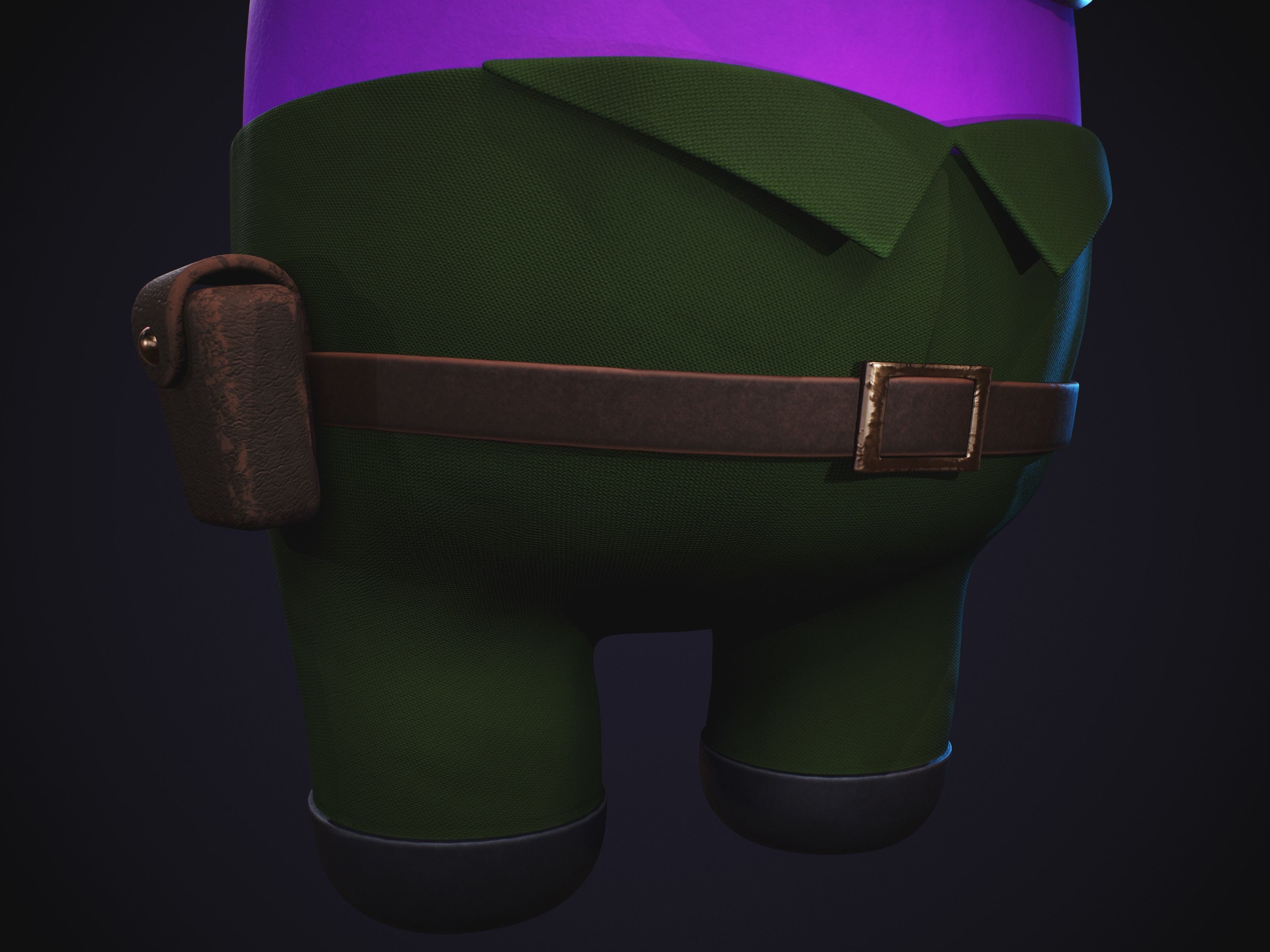 Among Us Skins Pack  Low-poly 3D model_27